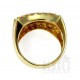 10k Arany Gyűrű Zafír Drágakővel