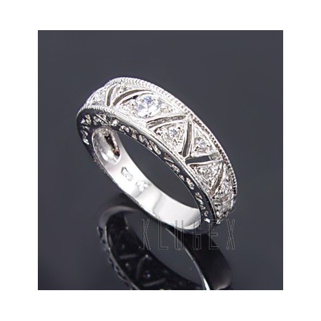 Ezüst Gyűrű Cirkónia Drágakővel
