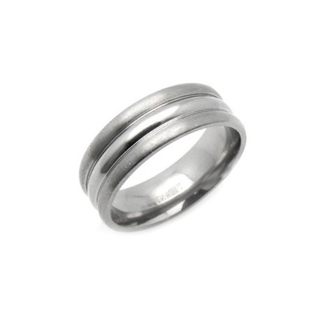 Titánium Karika Gyűrű