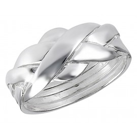 Ezüst Összerakós Gyűrű